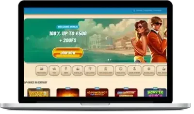 Vegasino livekasino tietokoneella